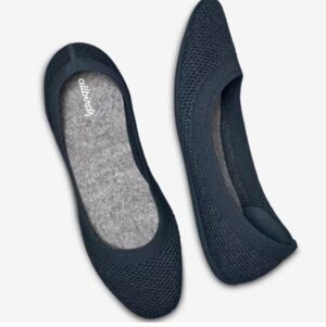 Allbirds Womens Tree Brezeers Blue Wool Loafer Ballet shoes sz 6
